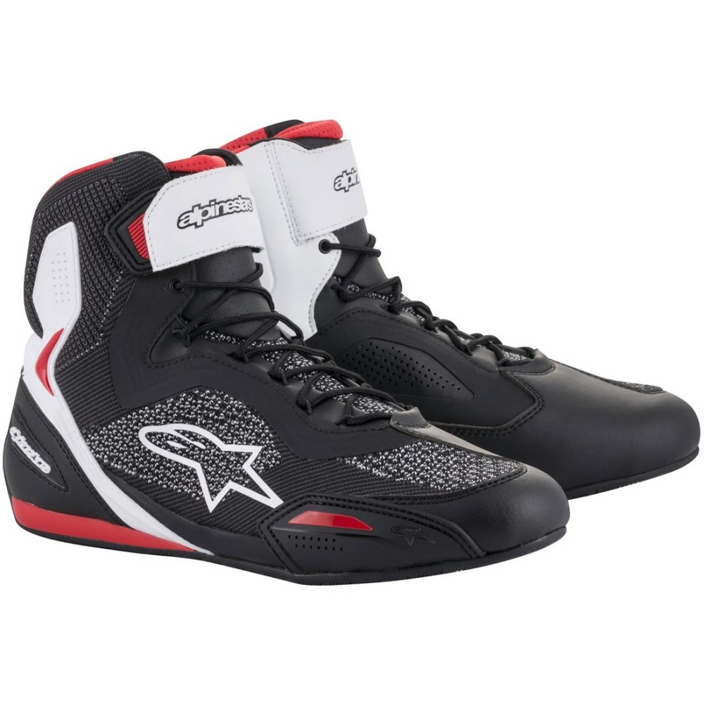 Botas ALPINESTARS Faster-3 Rideknit Black / White / Red
