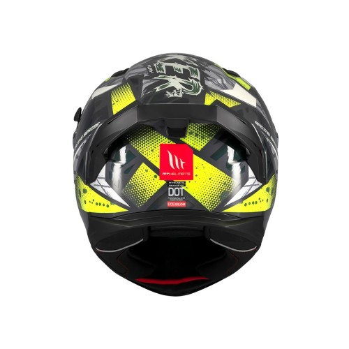Casco integral MT Braker SV Fury C6 brillo tienda outlet ropa Hospitalet