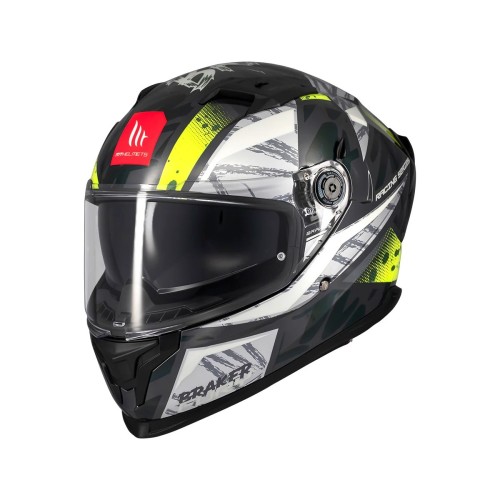Casco integral MT Braker SV Fury C6 brillo tienda outlet ropa Hospitalet