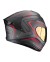 Casco Scorpion Exo-530 Air Slope Negro Mate Rojo