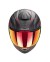 Casco Scorpion Exo-530 Air Slope Negro Mate Rojo
