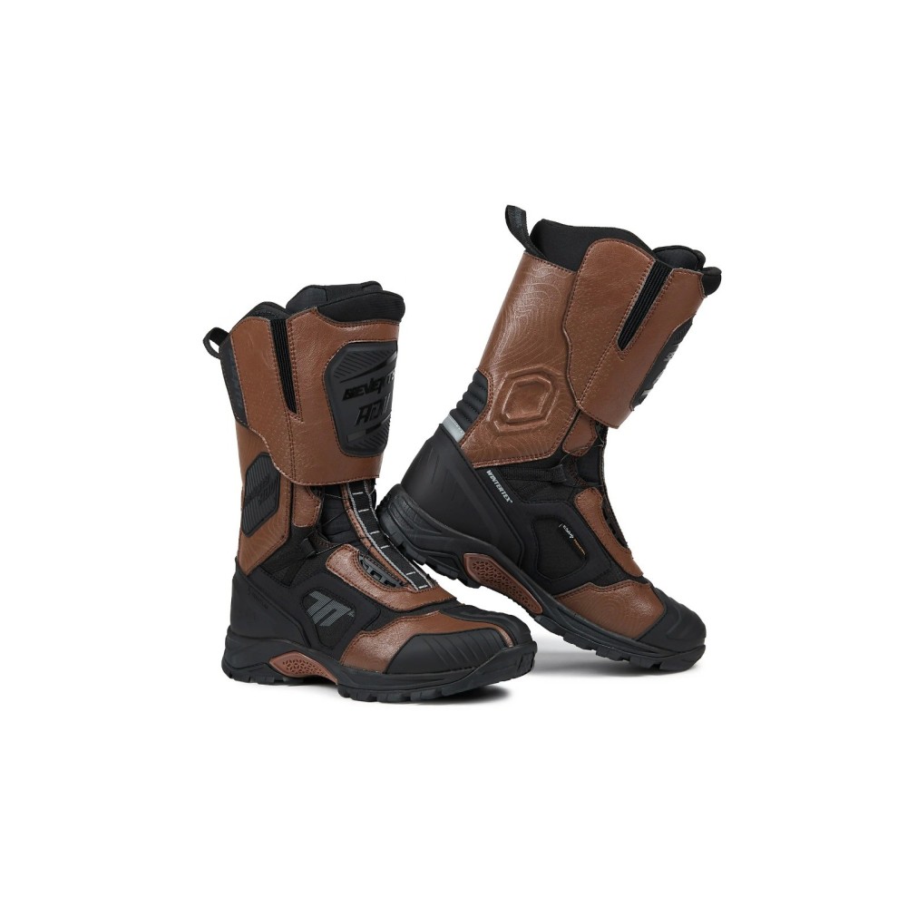 Botas moto Seventy Degress BA-6 Stelvio Alta marrón tienda Hospitalet