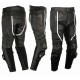 Pantalón de cuero perforado Goyamoto GM-155 negro