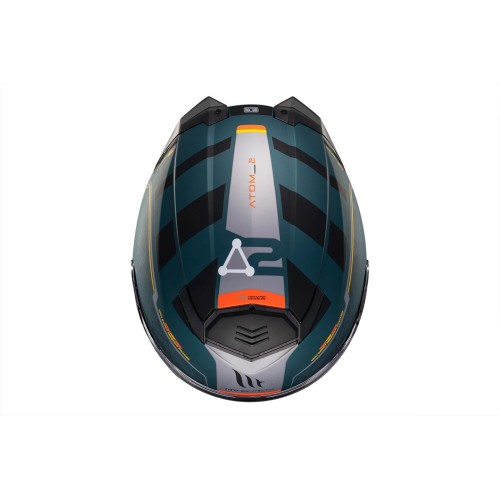 Casco modular MT Atom 2 FU401SV Destiny C6 tienda ropa moto Hospitalet