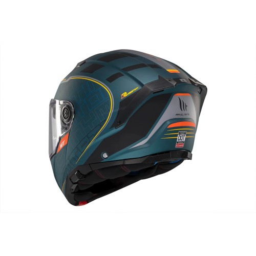 Casco modular MT Atom 2 FU401SV Destiny C6 tienda ropa moto Hospitalet