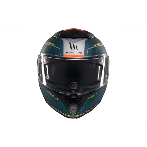 Casco modular MT Atom 2 FU401SV Destiny C6 tienda ropa moto Hospitalet