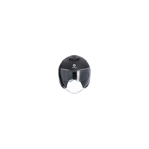 Casco jet Shiro-Axor Ibiza grafito mate en tienda ropa moto Hospitalet