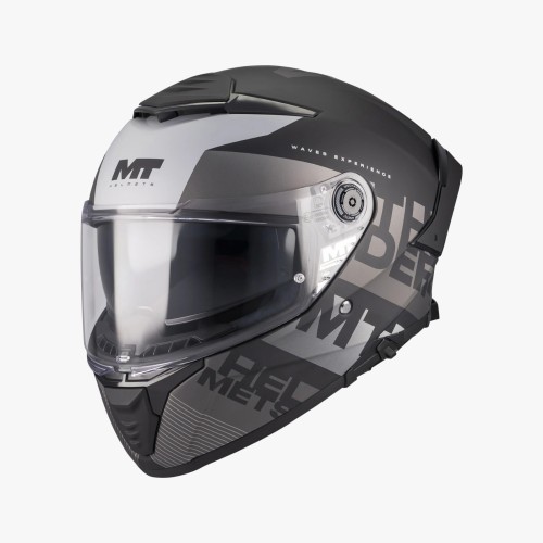 Casco moto MT Thunder 4SV Waves B2 Mate en tienda ropa Hospitalet