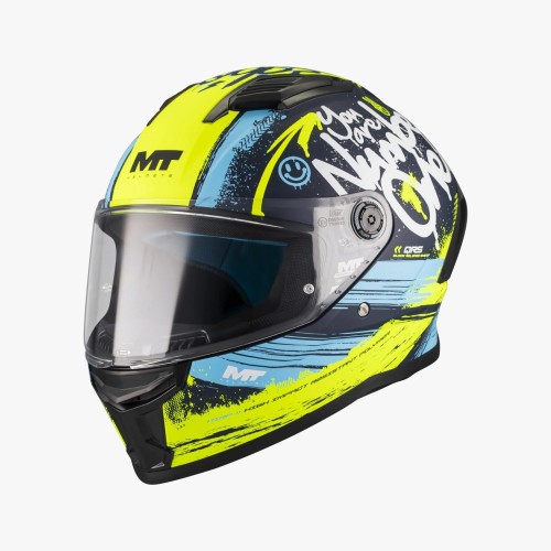 Casco integral moto MT Stinger 2 Rocket C3 Mate tienda ropa moto Hospitalet