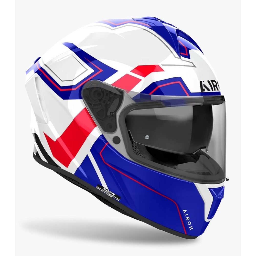 Casco integral Airoh Spark 2 Dart Blue/Red Gloss barato en tienda Motocat.net