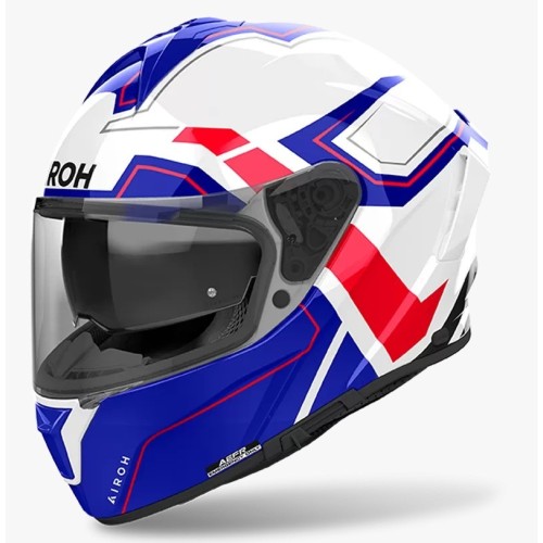 Casco integral Airoh Spark 2 Dart Blue/Red Gloss barato en tienda Motocat.net