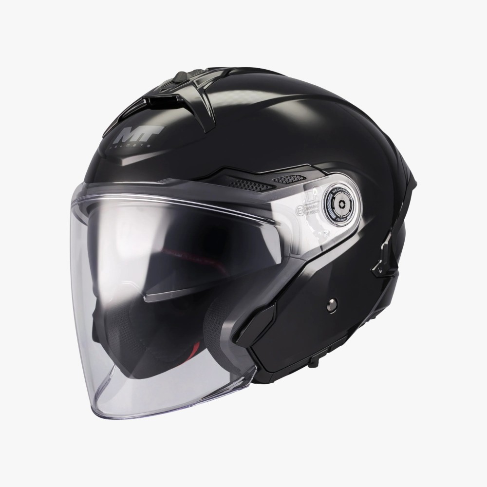Casco jet MT Helmets Cosmo SV Pure A1 Brillo outlet moto Hospitalet