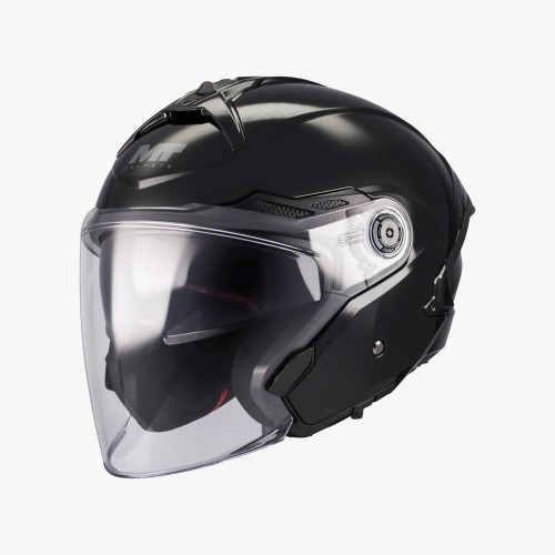 Casco jet MT Helmets Cosmo SV Pure A1 Brillo outlet moto Hospitalet