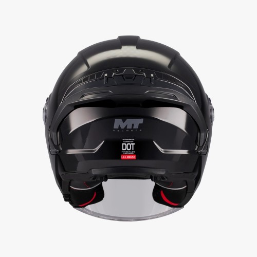 Casco jet MT Helmets Cosmo SV Pure A1 Brillo outlet moto Hospitalet