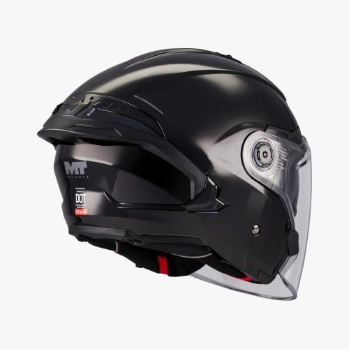 Casco jet MT Helmets Cosmo SV Pure A1 Brillo outlet moto Hospitalet