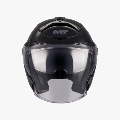 Casco jet MT Helmets Cosmo SV Pure A1 Brillo outlet moto Hospitalet