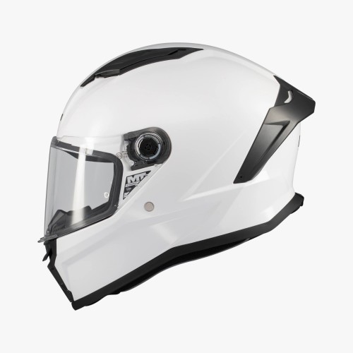 Casco integral moto MT Stinger 2 Blanco Brillo tienda ropa moto Hospitalet