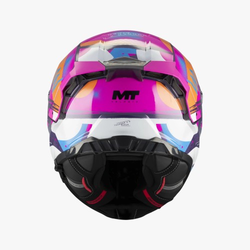 Casco moto MT Thunder 4 R SV Pipen C8 brillo en tienda ropa Hospitalet