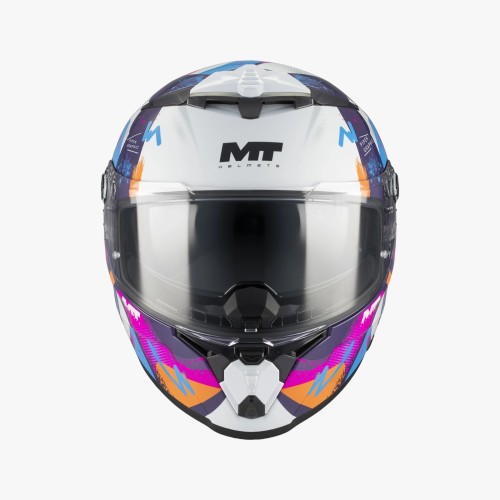 Casco moto MT Thunder 4 R SV Pipen C8 brillo en tienda ropa Hospitalet