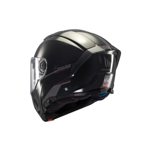 Casco modular MT Atom 2 Solid A1 brillo tienda ropa moto Hospitalet