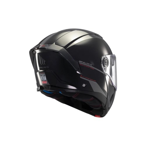 Casco modular MT Atom 2 Solid A1 brillo tienda ropa moto Hospitalet