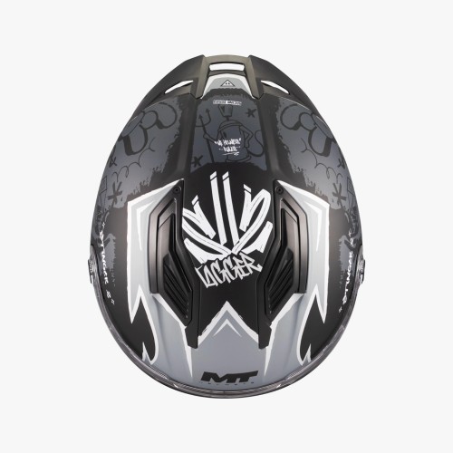 Casco integral moto MT Stinger 2 Tagger B2 Mate tienda ropa moto Hospitalet