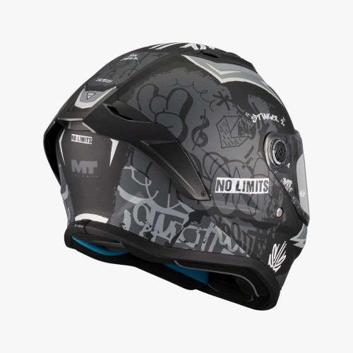 Casco integral moto MT Stinger 2 Tagger B2 Mate tienda ropa moto Hospitalet