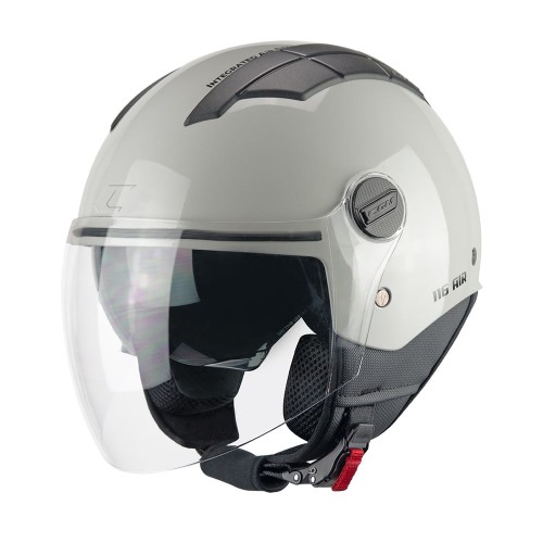 Casco jet CGM 116 AIR blanco roto brillo