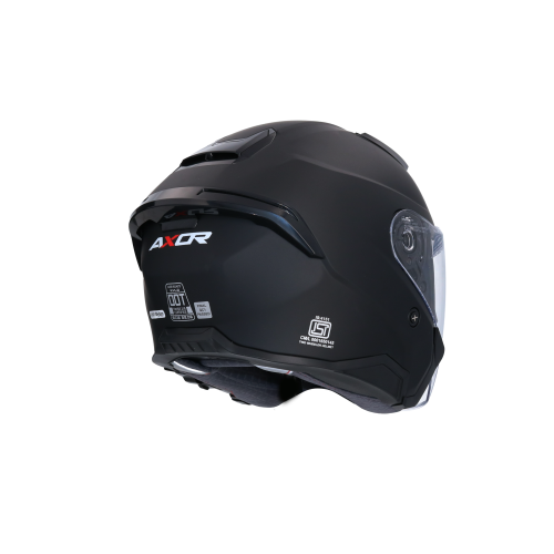 Casco Axor Kylo monocolor negro mate