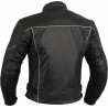 Chaqueta de cuero Goyamoto GM-177S color negro