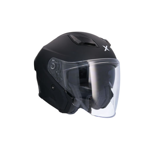 Casco Axor Kylo monocolor negro mate