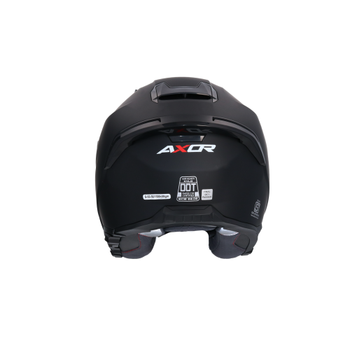 Casco Axor Kylo monocolor negro mate