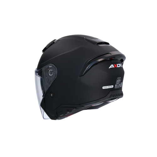 Casco Axor Kylo monocolor negro mate
