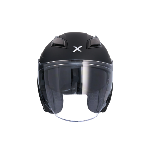 Casco Axor Kylo monocolor negro mate