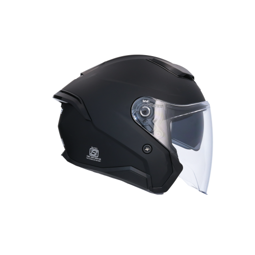 Casco Axor Kylo monocolor negro mate