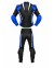 Mono de moto 2 piezas Compilo CM-1074 color negro-blanco-azul a precio de outlet