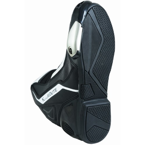 Botas racing caña corta KGT Laguna Swift Negro-Blanco
