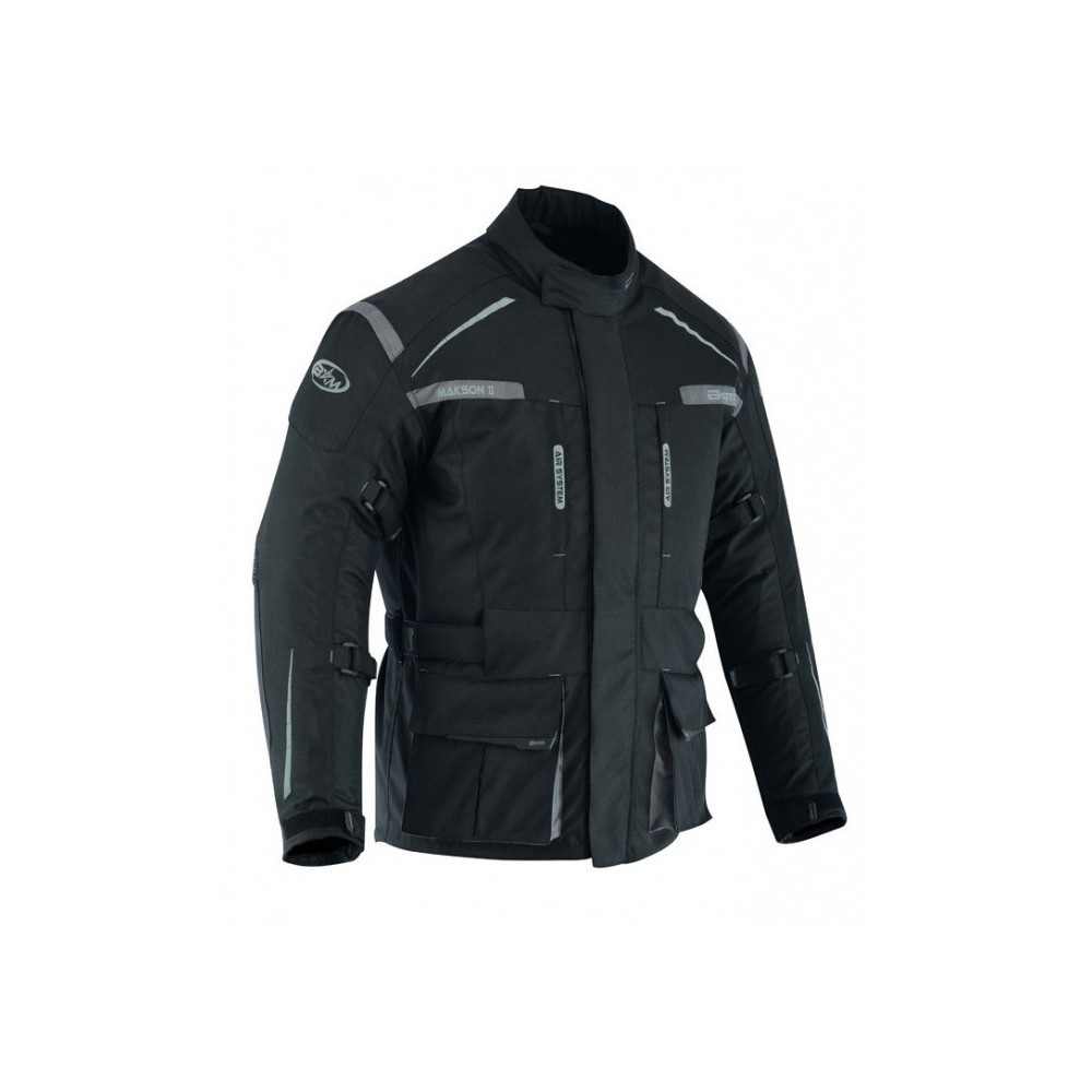 Chaqueta 3/4 de cordura Bstar Makson II color negro barata y en oferta