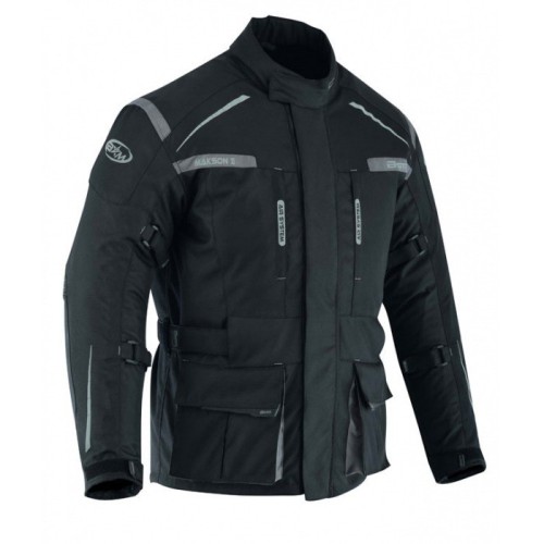 Chaqueta 3/4 de cordura Bstar Makson II color negro barata y en oferta